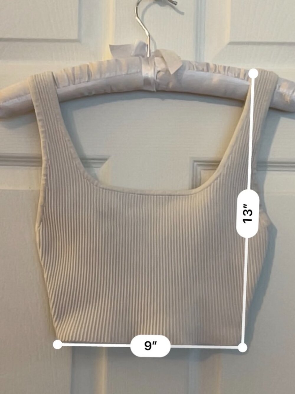 Aritzia Babaton Sculpt Knit Squareneck Cropped Tank - Picture 4 of 7